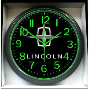 Lincoln Town Car Navigator Glow In The Dark Wall Clock New!